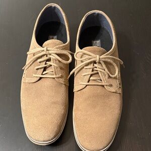 Bull Boxer Tan Oxford Canvas Shoes. Size 44